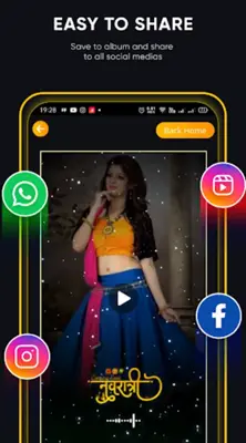 MVid Lyrical Video Maker 2022 android App screenshot 1